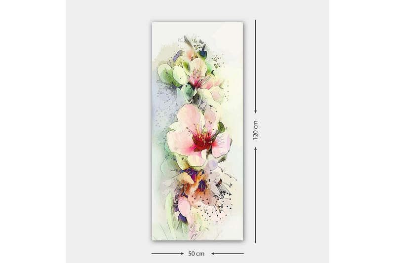 Canvasbilde DKY Floral & Botanical Flerfarget - 50x120 cm - Interiør - Maleri & posters - Lerretsbilder