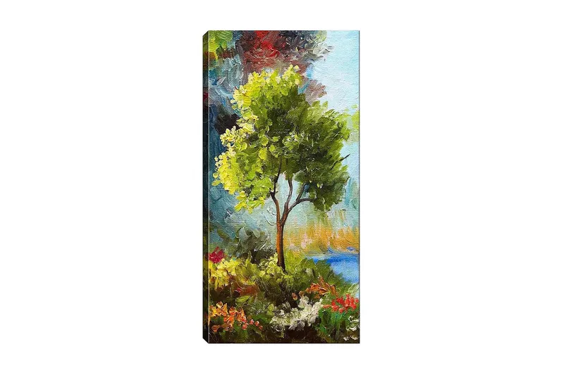 Canvasbilde DKY Floral & Botanical Flerfarget, 50x120 cm
