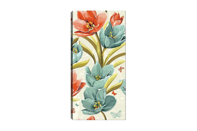 Canvasbilde DKY Floral & Botanical Flerfarget, 50x120 cm