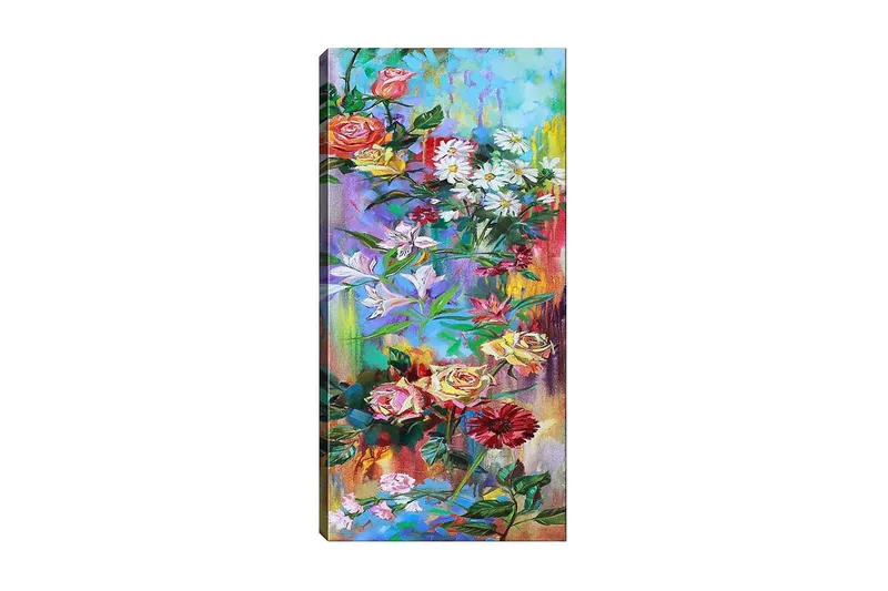 Canvasbilde DKY Floral & Botanical Flerfarget, 50x120 cm
