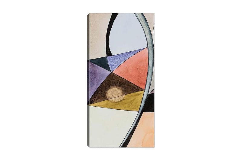 Canvasbilde DKY Geometric Flerfarget - 50x120 cm - Interiør - Maleri & posters - Lerretsbilder