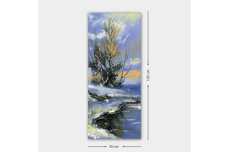 Canvasbilde DKY Landscape & Nature Flerfarget - 50x120 cm - Interiør - Maleri & posters - Lerretsbilder