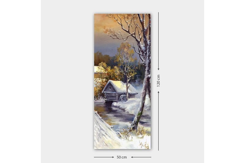 Canvasbilde DKY Landscape & Nature Flerfarget - 50x120 cm - Interiør - Maleri & posters - Lerretsbilder