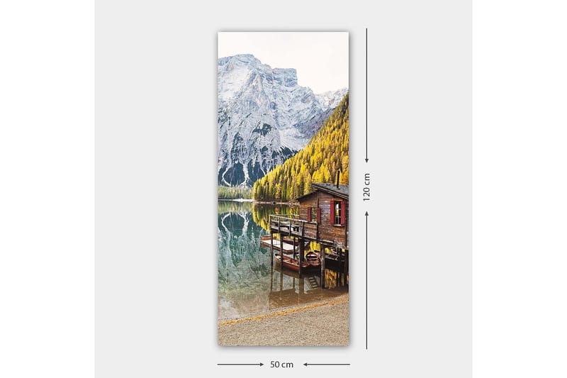 Canvasbilde DKY Landscape & Nature Flerfarget - 50x120 cm - Interiør - Maleri & posters - Lerretsbilder