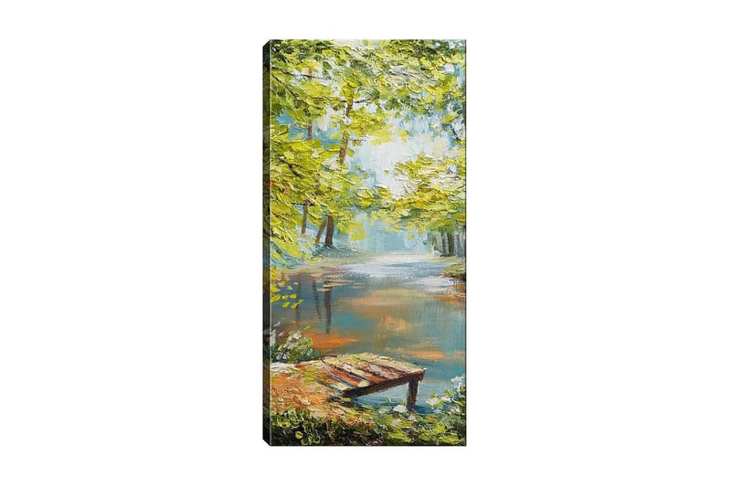 Canvasbilde DKY Landscape & Nature Flerfarget - 50x120 cm - Interiør - Maleri & posters - Lerretsbilder