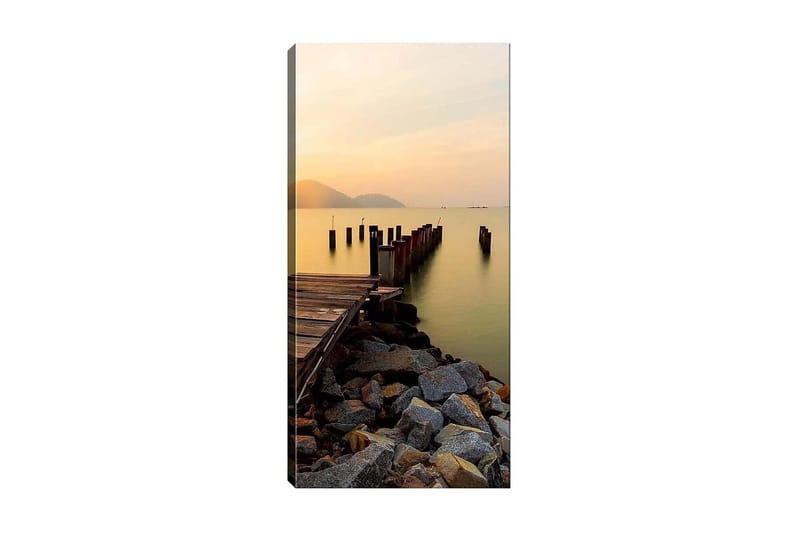 Canvasbilde DKY Landscape & Nature Flerfarget - 50x120 cm - Interiør - Maleri & posters - Lerretsbilder