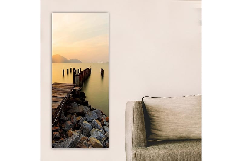 Canvasbilde DKY Landscape & Nature Flerfarget - 50x120 cm - Interiør - Maleri & posters - Lerretsbilder