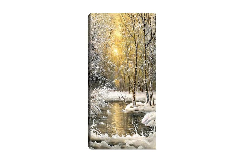Canvasbilde DKY Landscape & Nature Flerfarget - 50x120 cm - Interiør - Maleri & posters - Lerretsbilder