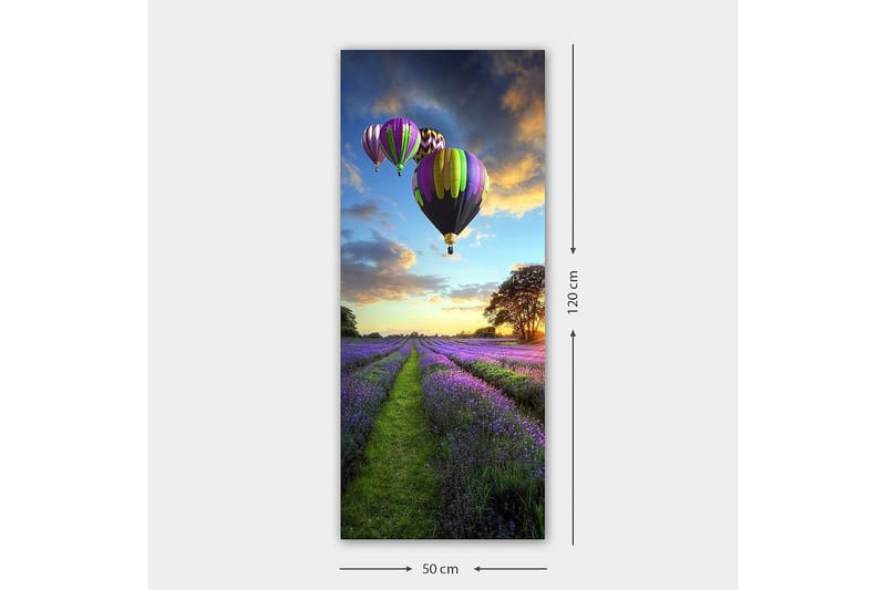 Canvasbilde DKY Landscape & Nature Flerfarget - 50x120 cm - Interiør - Maleri & posters - Lerretsbilder