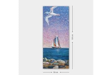 Canvasbilde DKY Landscape & Nature Flerfarget - 50x120 cm - Interiør - Maleri & posters - Lerretsbilder