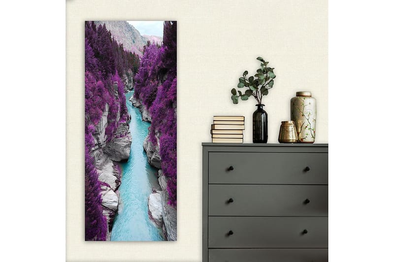 Canvasbilde DKY Landscape & Nature Flerfarget - 50x120 cm - Interiør - Maleri & posters - Lerretsbilder