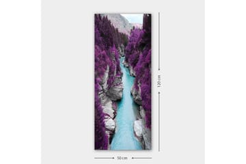 Canvasbilde DKY Landscape & Nature Flerfarget - 50x120 cm - Interiør - Maleri & posters - Lerretsbilder