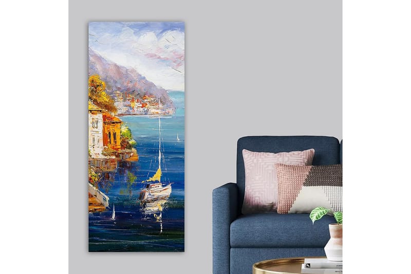 Canvasbilde DKY Landscape & Nature Flerfarget - 50x120 cm - Interiør - Maleri & posters - Lerretsbilder