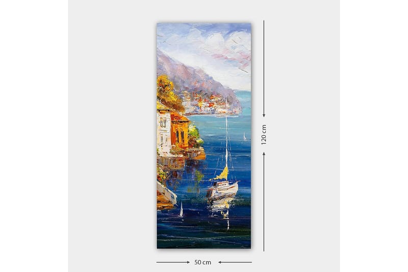 Canvasbilde DKY Landscape & Nature Flerfarget - 50x120 cm - Interiør - Maleri & posters - Lerretsbilder