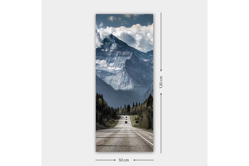 Canvasbilde DKY Landscape & Nature Flerfarget - 50x120 cm - Interiør - Maleri & posters - Lerretsbilder