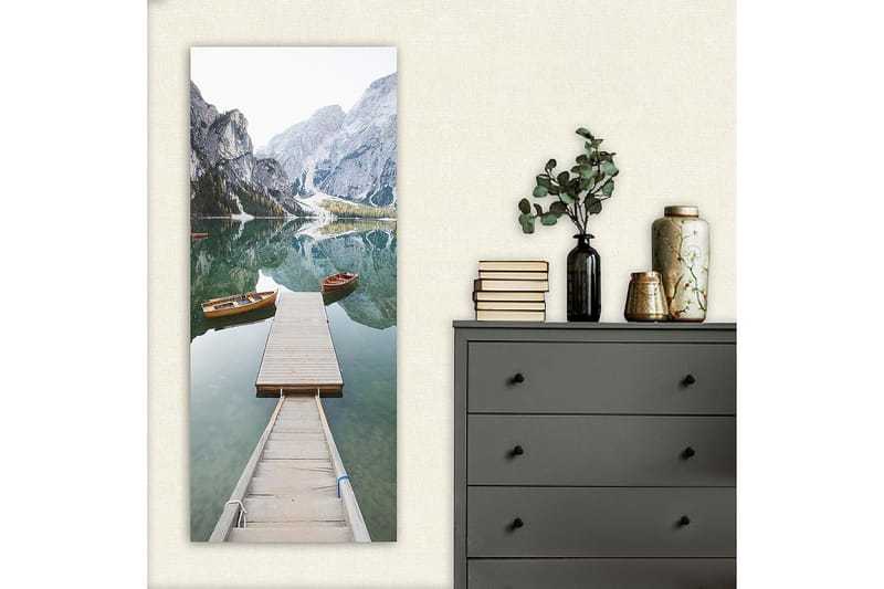 Canvasbilde DKY Landscape & Nature Flerfarget - 50x120 cm - Interiør - Maleri & posters - Lerretsbilder