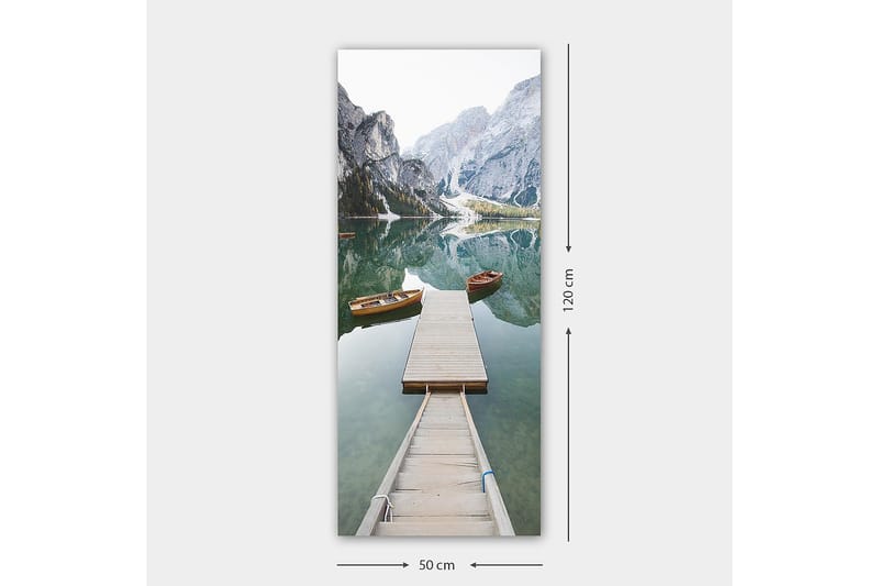 Canvasbilde DKY Landscape & Nature Flerfarget - 50x120 cm - Interiør - Maleri & posters - Lerretsbilder