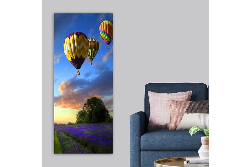 Canvasbilde DKY Landscape & Nature Flerfarget - 50x120 cm - Interiør - Maleri & posters - Lerretsbilder