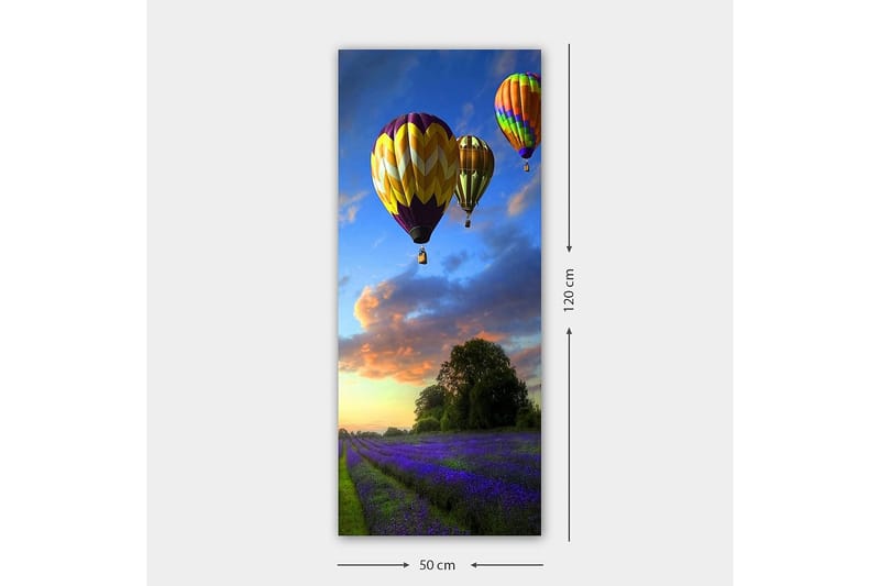 Canvasbilde DKY Landscape & Nature Flerfarget - 50x120 cm - Interiør - Maleri & posters - Lerretsbilder