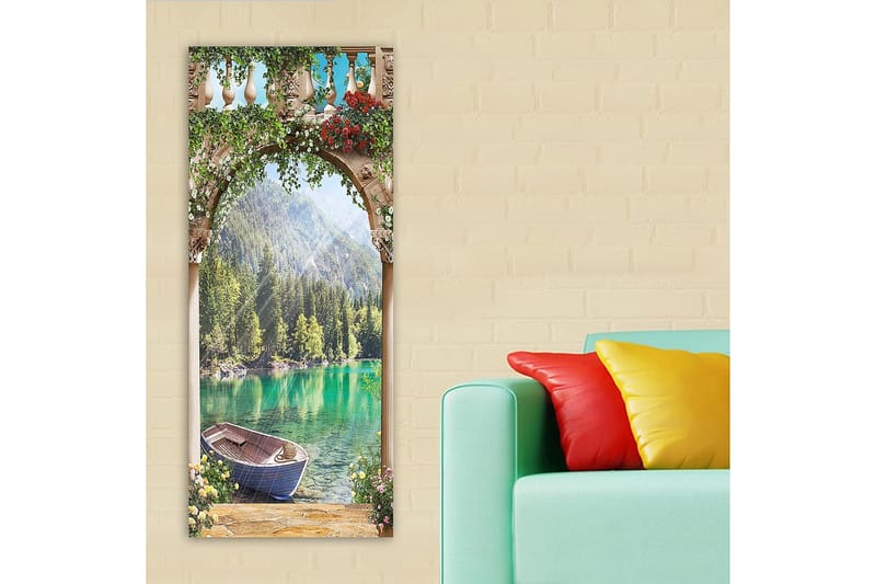 Canvasbilde DKY Landscape & Nature Flerfarget - 50x120 cm - Interiør - Maleri & posters - Lerretsbilder