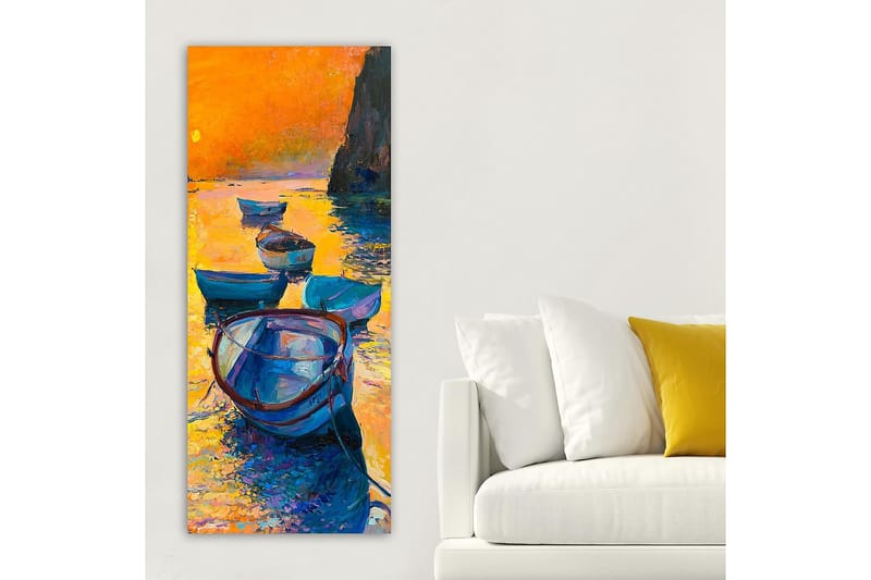 Canvasbilde DKY Landscape & Nature Flerfarget - 50x120 cm - Interiør - Maleri & posters - Lerretsbilder