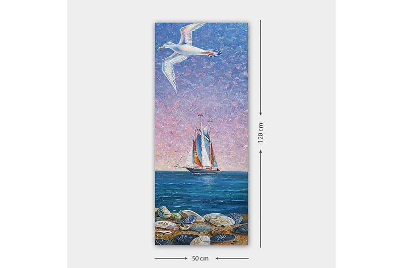 Canvasbilde DKY Landscape & Nature Flerfarget - 50x120 cm - Interiør - Maleri & posters - Lerretsbilder