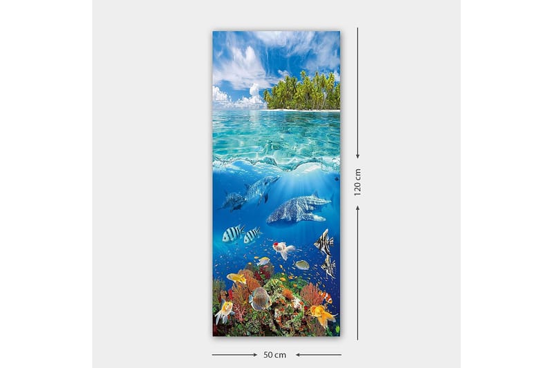 Canvasbilde DKY Landscape & Nature Flerfarget - 50x120 cm - Interiør - Maleri & posters - Lerretsbilder