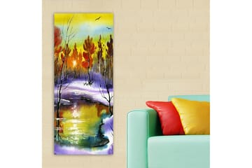 Canvasbilde DKY Landscape & Nature Flerfarget - 50x120 cm - Interiør - Maleri & posters - Lerretsbilder