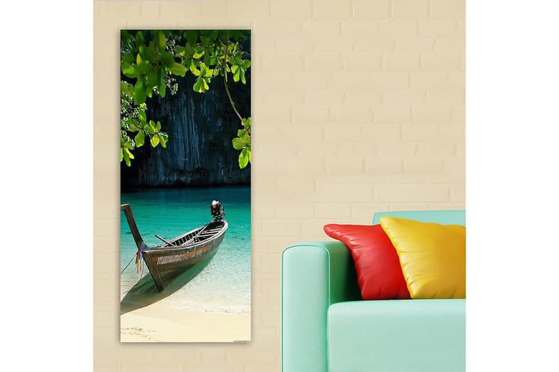 Canvasbilde DKY Nautical & Beach Flerfarget - 50x120 cm - Interiør - Maleri & posters - Lerretsbilder
