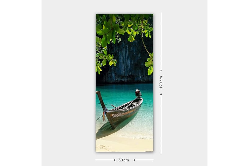 Canvasbilde DKY Nautical & Beach Flerfarget - 50x120 cm - Interiør - Maleri & posters - Lerretsbilder