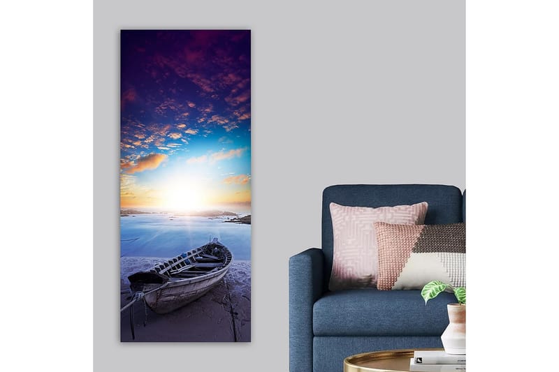 Canvasbilde DKY Nautical & Beach Flerfarget - 50x120 cm - Interiør - Maleri & posters - Lerretsbilder