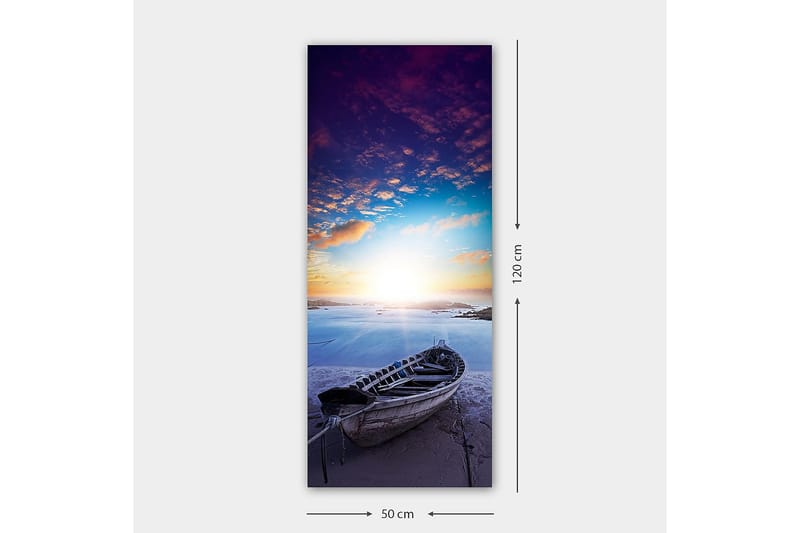 Canvasbilde DKY Nautical & Beach Flerfarget - 50x120 cm - Interiør - Maleri & posters - Lerretsbilder