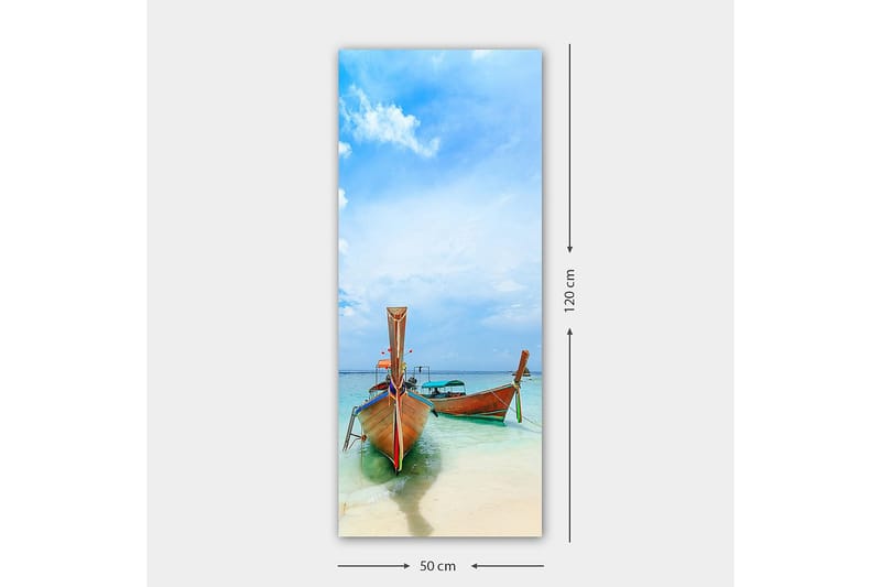 Canvasbilde DKY Nautical & Beach Flerfarget - 50x120 cm - Interiør - Maleri & posters - Lerretsbilder
