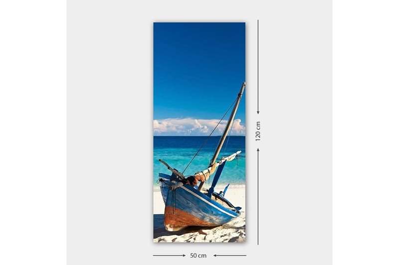 Canvasbilde DKY Nautical & Beach Flerfarget - 50x120 cm - Interiør - Maleri & posters - Lerretsbilder