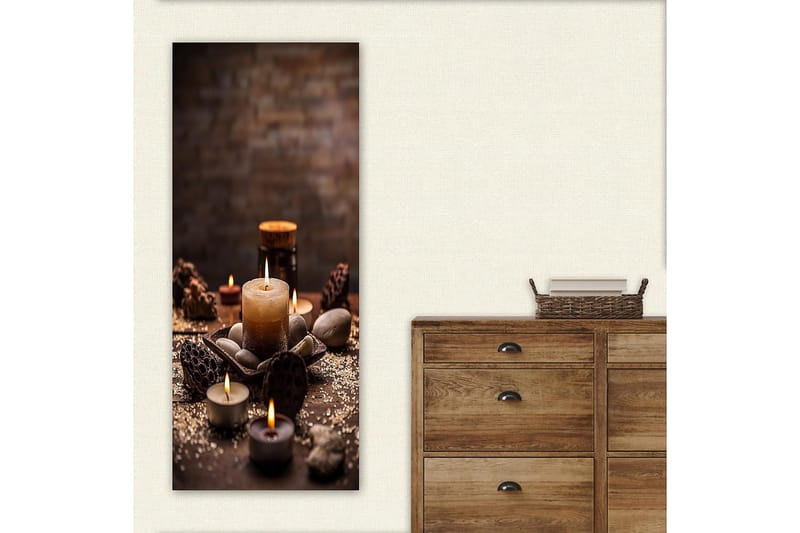 Canvasbilde DKY Object Flerfarget - 50x120 cm - Interiør - Maleri & posters - Lerretsbilder