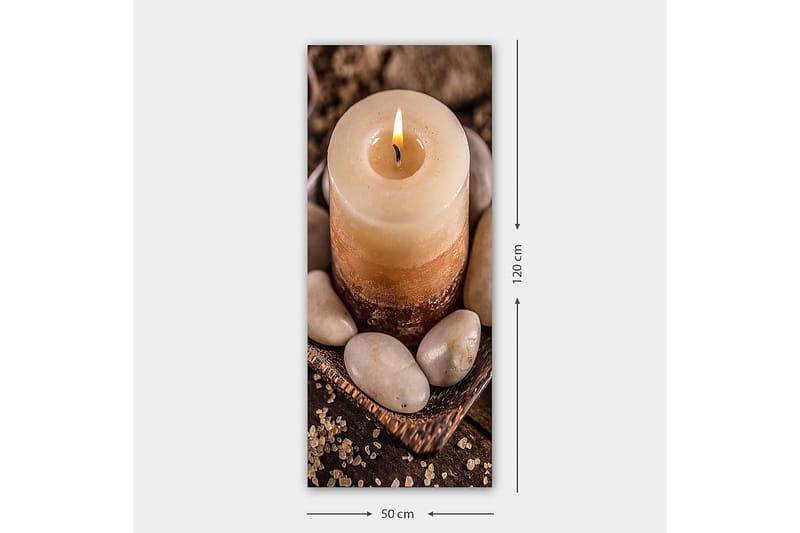 Canvasbilde DKY Object Flerfarget - 50x120 cm - Interiør - Maleri & posters - Lerretsbilder