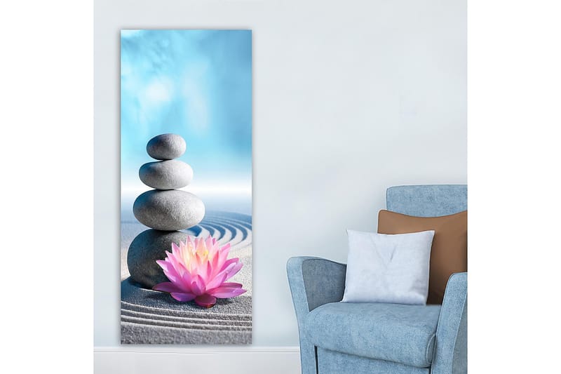 Canvasbilde DKY Object Flerfarget - 50x120 cm - Interiør - Maleri & posters - Lerretsbilder