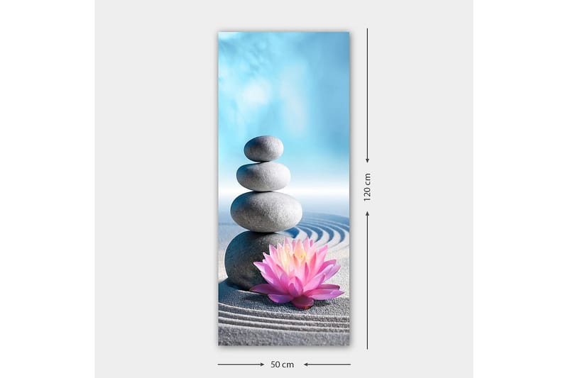 Canvasbilde DKY Object Flerfarget - 50x120 cm - Interiør - Maleri & posters - Lerretsbilder