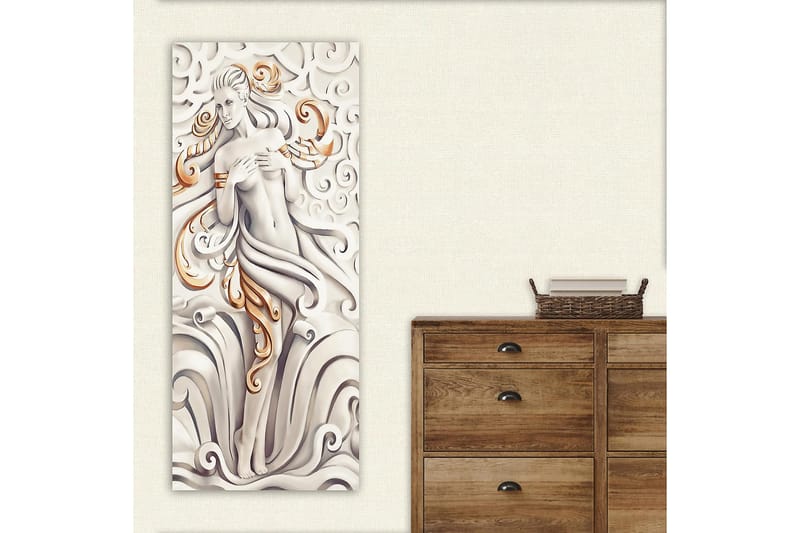 Canvasbilde DKY Spiritual Flerfarget - 50x120 cm - Interiør - Maleri & posters - Lerretsbilder