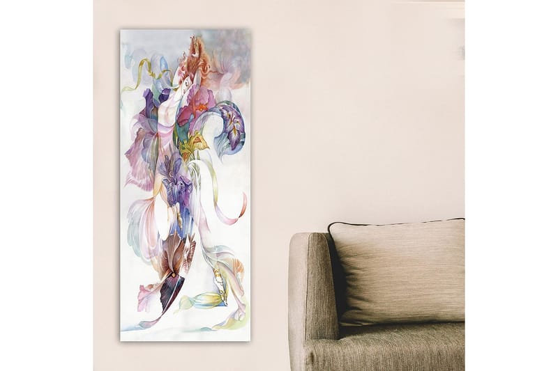 Canvasbilde DKY Spiritual Flerfarget - 50x120 cm - Interiør - Maleri & posters - Lerretsbilder