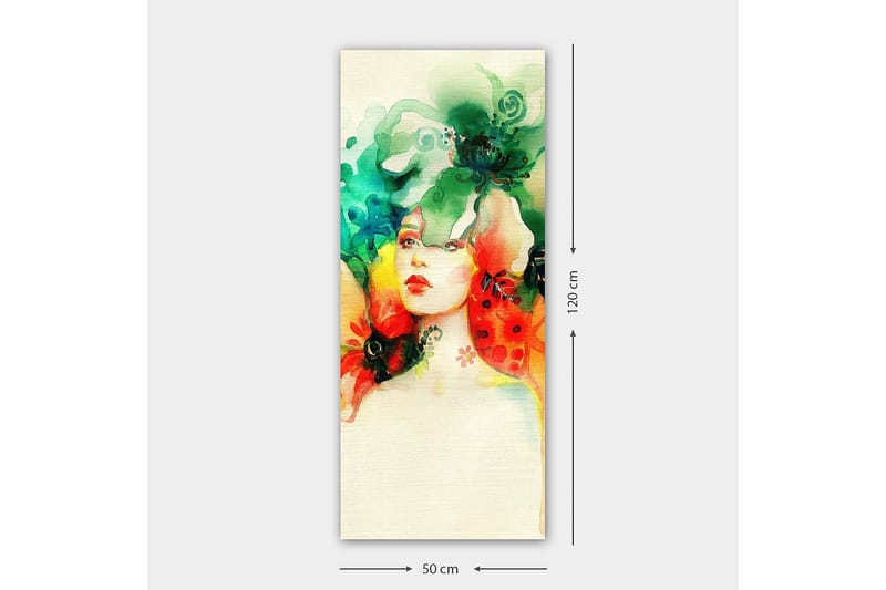 Canvasbilde DKY Spiritual Flerfarget - 50x120 cm - Interiør - Maleri & posters - Lerretsbilder