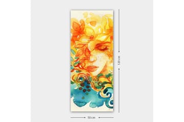 Canvasbilde DKY Spiritual Flerfarget - 50x120 cm - Interiør - Maleri & posters - Lerretsbilder