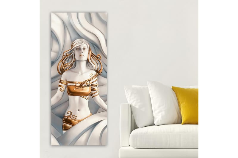 Canvasbilde DKY Spiritual Flerfarget - 50x120 cm - Interiør - Maleri & posters - Lerretsbilder
