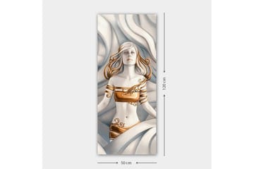 Canvasbilde DKY Spiritual Flerfarget - 50x120 cm - Interiør - Maleri & posters - Lerretsbilder
