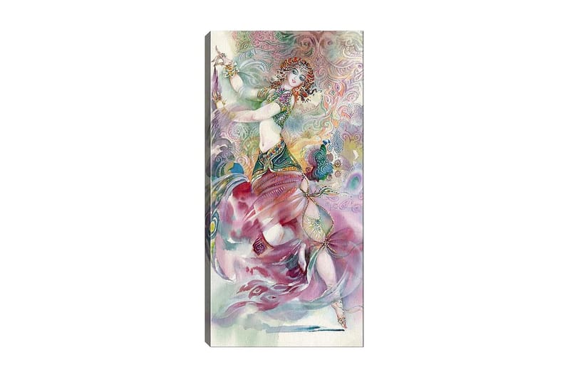 Canvasbilde DKY Spiritual Flerfarget - 50x120 cm - Interiør - Maleri & posters - Lerretsbilder