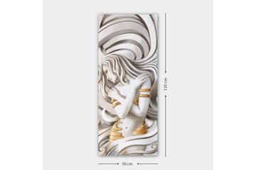 Canvasbilde DKY Spiritual Flerfarget - 50x120 cm - Interiør - Maleri & posters - Lerretsbilder
