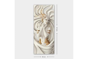 Canvasbilde DKY Spiritual Flerfarget - 50x120 cm - Interiør - Maleri & posters - Lerretsbilder