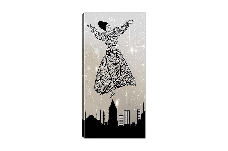 Canvasbilde DKY Spiritual Flerfarget - 50x120 cm - Interiør - Maleri & posters - Lerretsbilder