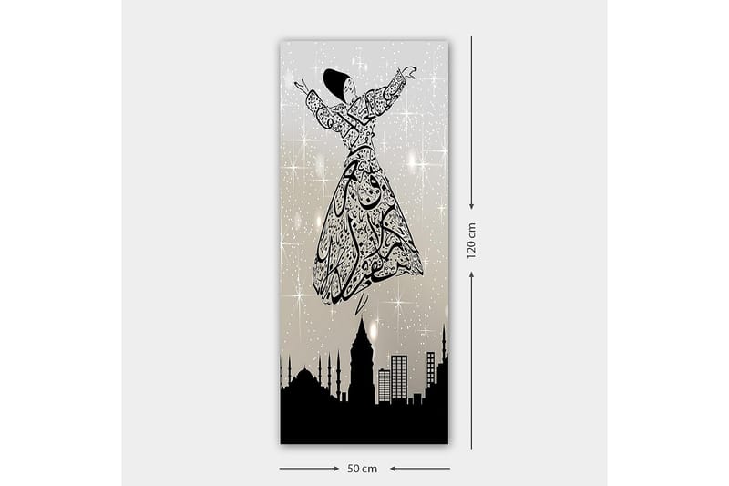 Canvasbilde DKY Spiritual Flerfarget - 50x120 cm - Interiør - Maleri & posters - Lerretsbilder
