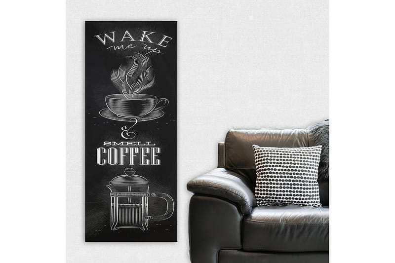 Canvasbilde DKY Text Flerfarget - 50x120 cm - Interiør - Maleri & posters - Lerretsbilder